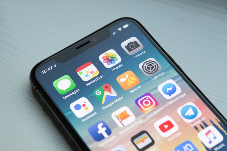 Mobile application development — smartphones and app interfaces